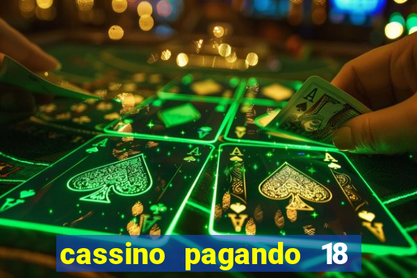 cassino pagando 18 reais no cadastro